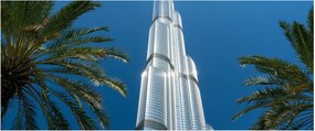 Kép - Burj Khalifa (120x50 cm)