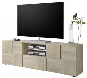 DAMA Nagy Sonoma tölgy TV Szekrény 2 ajtós 1 fiókos 181cm