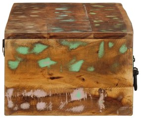 tömör újrahasznosított falra szerelhető TV-szekrény 100x30x19cm