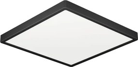 Eglo 901329 - LED fürdőszobai mennyezeti lámpa FUEVA LED/10,5W/230V 22x22cm IP44 fekete