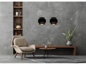 Csillár zsinóron NESS 2xE27/60W/230V fekete