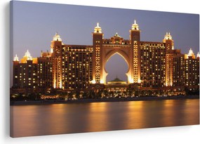 Kép egy épületról Dubajban (90x60 cm)