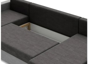 Széthúzható kanapé tárolóhellyel Jasmine U (Lux 01 + Lux 26). 1059614