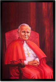 Poszterek keretben 40x60 II. János Pál pápa