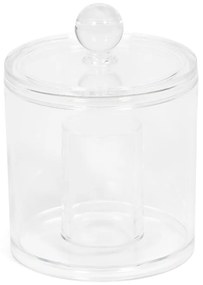 Kozmetikai rendszerező/vattakorong tároló, magasság 11 cm - Compactor