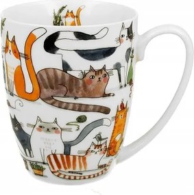 Ajándékkosár bögre Macskavilág Rét 350 ml