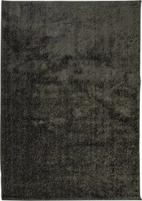 vidaXL ISTAN antracitszürke hosszú szálú fényes szőnyeg 140 x 200 cm