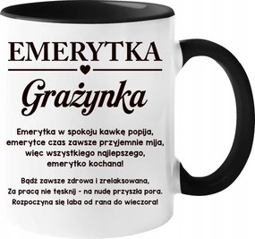 Egyedi Ajándék Bögre Nyugdíjas Nagymamáknak Saját Név csomagolás