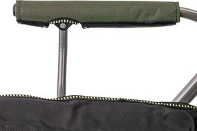 Leziter Comfort karfás horgász szék pohártartóval zöld