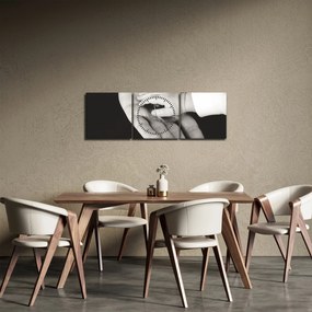 Kéz képe (órával) (90x30 cm)