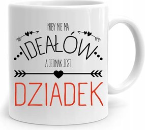 Bögre Ajándék Nagypapa Napjára Nincsenek Tökéletesek fényképes nyomtatással