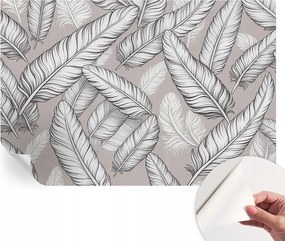Öntapadós Dekoratív Fotótapéta Hálószobába Finom tollak 104x70 cm