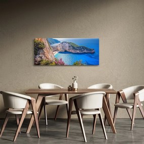 Kép - Navagio strand, Görögország (120x50 cm)