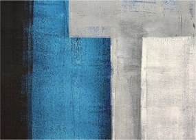 Kép - Absztrakció (üvegen) (70x50 cm)