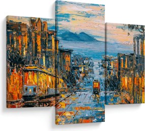 Kép - Cable Car, San Francisco (90x60 cm)