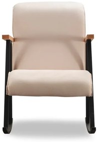 Krémszínű LUNI hintaszék