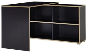 Íróasztal tölgyfa dekorral 120x120 cm Slide - Germania