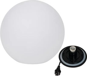 Kanlux 45933 - STONO kültéri lámpa 1xE27/20W/230V Ø 50 cm IP65 fehér