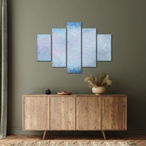 Kép - Mandalák kékszínben (150x105 cm)