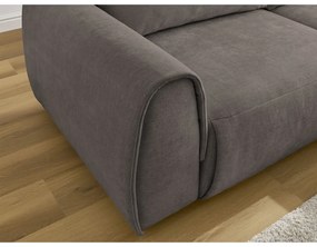 Barna sarokkanapé Aden – Bobochic Paris