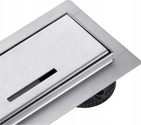 Aquauno Lineáris Lefolyó 70 Króm Decor One Strip