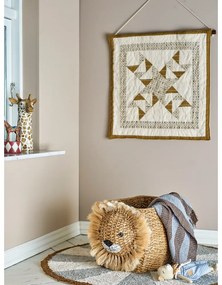 Natúr színű vesszőfonott játéktároló kosár 52x32x36 cm Harrison – Bloomingville Mini