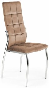 K416 szék, bézs bársony