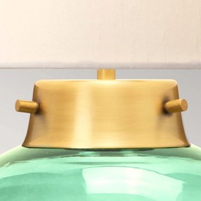 Elstead Lighting KARA DL-KARA-TL-GREEN Asztali lámpa 1x60W/E27