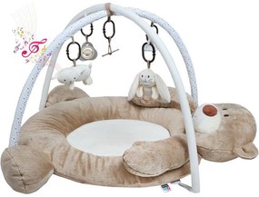 PlayTo Play takaró dallamos mackóval, 90 x 37 cm,90 x 37 cm