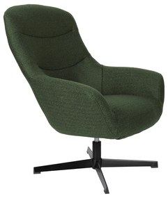 Sötétzöld fotel Yuki – White Label