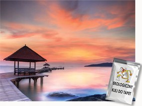 Fotótapéta Flizelina Tájkép Híd Romantikus Kilátás 300x210 ragasztó