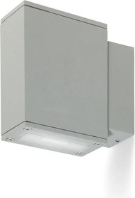 RENDL DIXIE 4x12 fali lámpa ezüstszürke 230V/700mA LED 2x3W 48° IP54 3000K