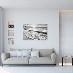 Kép - Naplemente a tengerparton (90x60 cm)