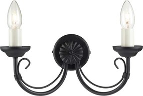 Elstead klasszikus fali lámpa chartwell fekete elsch2-black