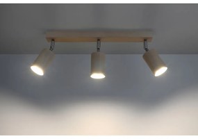 Ludwik fa mennyezeti lámpa, hosszúság 45 cm - Sollux