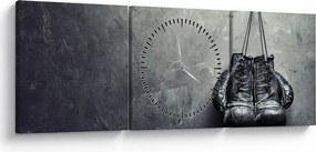 Bokszkesztyű képe (órával) (90x30 cm)