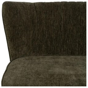 Zöld zsenília kanapé 134 cm Glam – Ixia