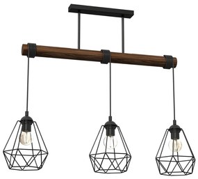 Felületre szerelhető csillár ACERO 3xE27/60W/230V