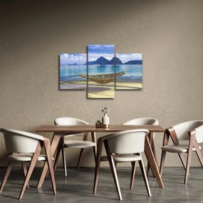Kép - Egy függőágy képe a tengerparton 2 (90x60 cm)