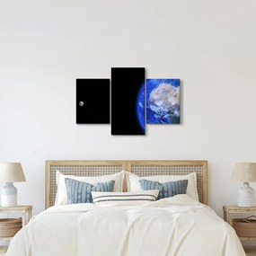 A Hold és a Föld képe (90x60 cm)