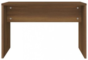 barna tölgyszínű szerelt fa fésülködőszék 70 x 35 x 45 cm