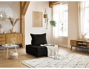 Fekete zsenília fotel Elisa – Bobochic Paris