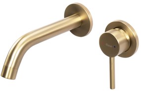 Falra szerelhető csaptelep Rea OWEN Gold Brush + BOX