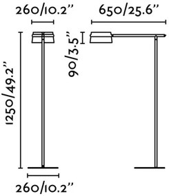 FARO 29569 - LED Szabályozható érintős állólámpa LOOP LED/6W/230V