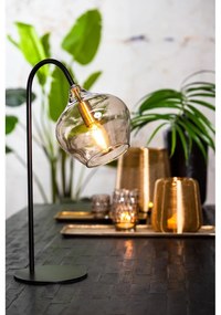 Fekete asztali lámpa (magasság 50,5 cm) Rakel – Light &amp; Living
