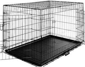 Összecsukható szobakennel 90x56x63 cm - L