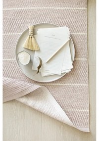 Világos rózsaszín kültéri-beltéri szőnyeg 70x90 cm Carl Pale Rose – Pappelina