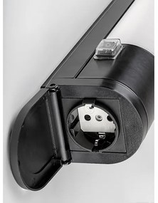 Rabalux 78029 - DUDDU LED 17W/230V alatti fekete lámpa aljzattal