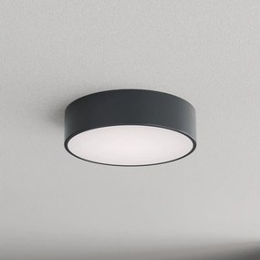 Brilagi - Fürdőszobai mennyezeti lámpa szenzorral CLARE 2xE27/24W/230V átmérő 30 cm antracit IP54