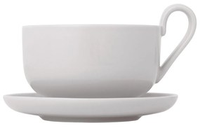 RO 2 db-os porcelán teáscsésze krém